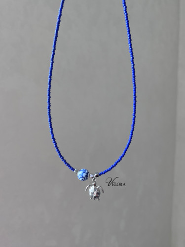 گردنبند لاکپشت کاربنی 💙